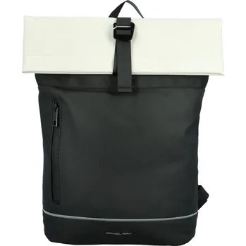 Městský batoh Stylový pogumovaný batoh Celans, černo-šedý