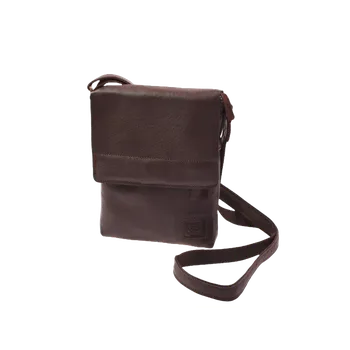 Kabelka Kožená ručně vyrobená Kabelka KUBÁT Heliman malý klopa | 57924