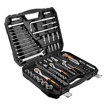 Klíč Sada nástrčných klíčů, 10-070, 126 ks, chrom-vanadiová ocel, Neo Tools