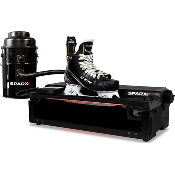 Bruska + základna Sparx Sharpener 3 Commercial + Vysavač PV100 Vacuum