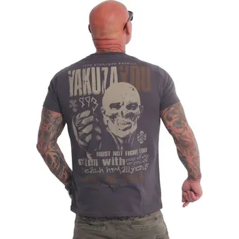 Yakuza Ink. - triko TEACH 23032 Anthrazit Barva: antracit, Vel: 3XL