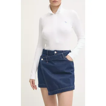 Dámská sukně Džínová sukně Chiara Ferragni tmavomodrá barva, mini, 77CBE812 59J, vel. 36