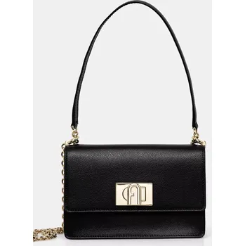 Kabelka Furla - Kožená kabelka Bafkaco BAFKACO.ARE000.O6000 černá 99X, vel. ONE SIZE