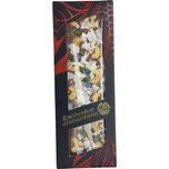 Čokoláda mléčná s kešu oříšky, pistáciemi, fialkami a kokosem - Severka 135g