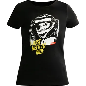 Dámské tričko Dámské tričko MotoZem Girl černé XL