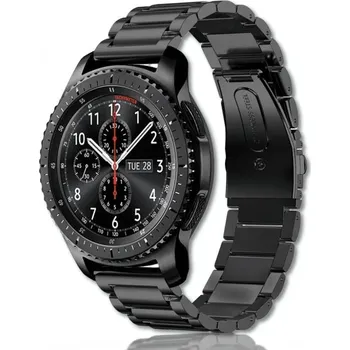 Řemínek na hodinky Enem Kovový Premium rychloupínací řemínek 20mm - Černý IR-AWGW-0647