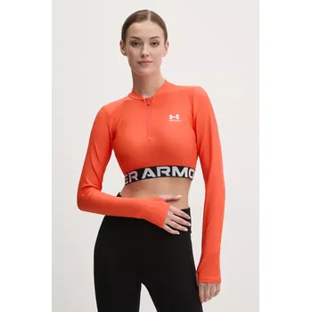 Dámské oblečení Tréninková mikina Under Armour HotGear 1388692 oranžová 23X, vel. L
