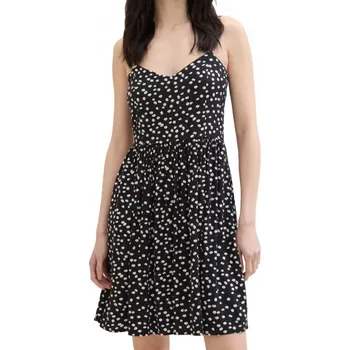 Dámské šaty Tom Tailor květované šaty na ramínka (Dámské šaty s kvítky značky Tom Tailor)