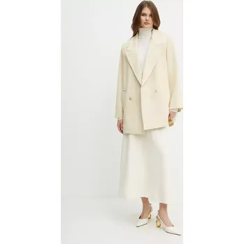 Dámský kabát Vlněný kabát Ivy Oak IO119100 béžová 01X, vel. L