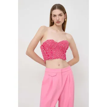 Top Patrizia Pepe dámský, růžová barva, 8C0678 A376 8C0678.A376 30X, vel. 36