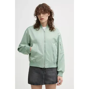 Pánský bomber Bomber bunda Marc O'Polo M02103670291 zelená 97X, vel. 36