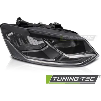 Osvětlení automobilu přednÍ SVĚTLO PRAVÁ STRA ČERNÉ TYC do VW POLO 6R 14-17
