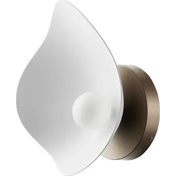 Nástěnné svítidlo Nuura Nástěnná lampa Florii 1, dark bronze/white