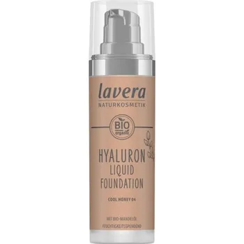 Make-up lavera Lehký tekutý make-up s  kyselinou hyaluronovou 04 Cool Honey 30 ml
