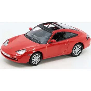 autíčko DeAgostini Porsche 911 996 Targa 2002 1:43 - časopis s modelem Porsche 911 996 Targa - kovový model auta 1/43