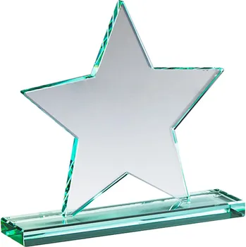 Skleněná plaketa 68012-14 včetně krabičky Velikost: Plaketa 68014 - 14 cm