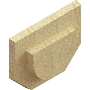 Odvodňovací žlab Koncovka pro betonový žlab VODALAND BASE 140 x 125 mm