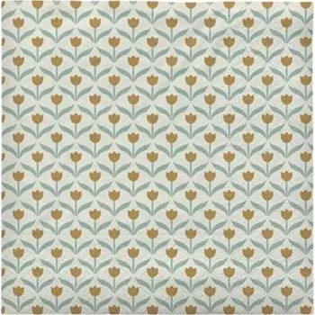Papírový kapesník Papírové ubrousky Broste TULIP SET/12ks zlaté