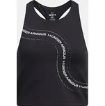 Dívčí tílko Under Armour G Motion Branded Crop Tank velikost YL černá