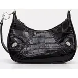 Kožená kabelka Philipp Plein AADA.WBA2034.PLE009N černá 99X, vel. ONE SIZE