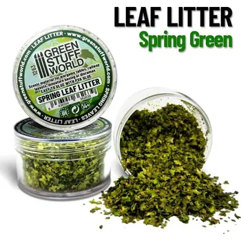 Plastikový model Leaf Litter – Spring Green (10 g)