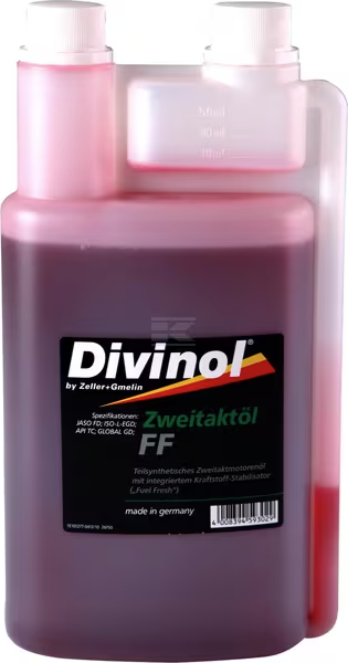 Olej pro dvoutaktní motory FF dávkovací lahev 1l