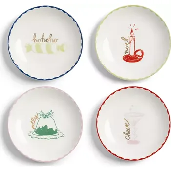 Talíř Sada talířů &k amsterdam bliss small 4-pack 2840.04 vícebarevná MLC