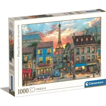 Puzzle Clementoni - Puzzle 1000 Ulice v Paříži