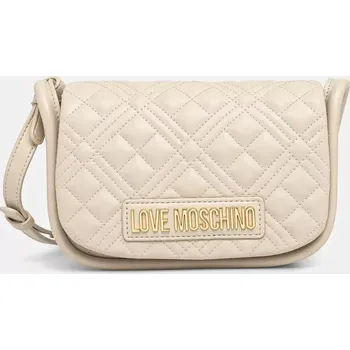 Kabelka Kabelka Love Moschino béžová barva, JC4139PP1 01X, vel. ONE SIZE