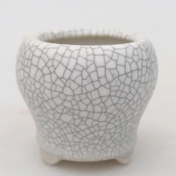 Květináč Keramická bonsai miska 3,5 x 3,5 x 3 cm raku