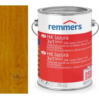 Lak na dřevo Remmers HK-LASUR [PLUS] 5L 5431 Dub světlý - Eiche hell + dárek k objednávce nad 1000Kč