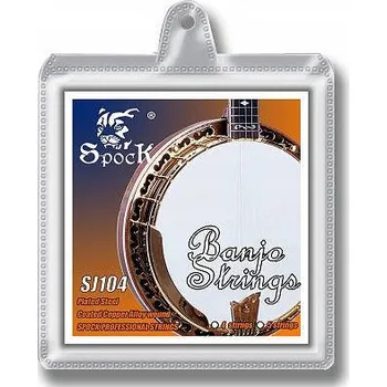 Příslušenství pro strunný nástroj Struny pro banjo Spock SJ104