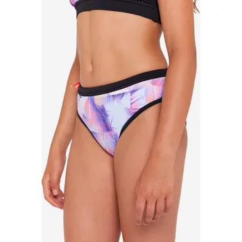 Dámské plavky DECATHLON Spodní díl dívčích plavek na surf Mas Posy 8 LET RŮŽOVÁ