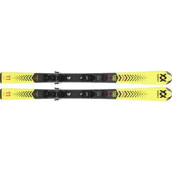 Sjezdové lyže Völkl Racetiger Jr Yellow + 4.5 vMotion Jr Velikost: 80 L yellow+V black/anthracite 22/23