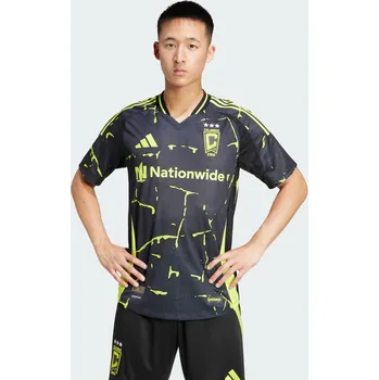 ADIDAS Venkovní dres Columbus Crew 25/26 Authentic XL ČERNÁ