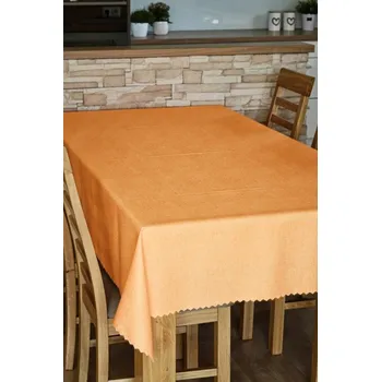 ubrus Polášek Holešov Ubrus oxford uni 204-104 100% polyester Oranžová 140x140