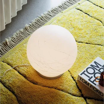 Lampička Ideal Lux - Stolní lampa CARTA 1xE27/25W/230V pr. 40 cm bílá