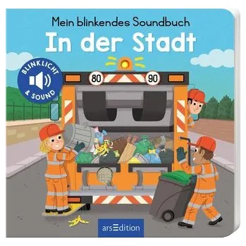 První čtění Mein blinkendes Soundbuch - In der Stadt - Pierre Caillou