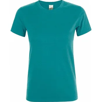 Dámské tričko Sol's Dámské tričko Regent s přiléhavým střihem Barva: Tyrkysová, Velikost: XXL L01825