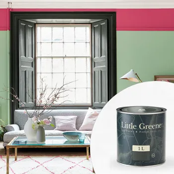 Barva na vlasy Little Greene Barva na okna - Vnitřní - Vysoký lesk - 1L - Intelligent Gloss Vyberte odstín:: Pearl Colour (100)