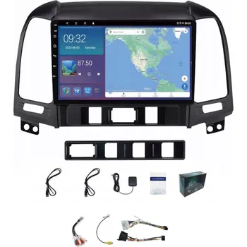 Autorádio AUTORÁDIO S NAVIGACÍ HYUNDAI SANTA FE 2006-2012 CARPLAY ANDROID AUTO 2GB 64GB