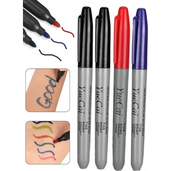 Vícebarevný Permanentní popisovač Karwil 4 ks