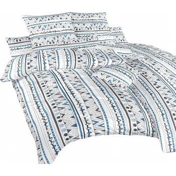 Povlečení Povlečení bavlna Indián denim 140x220, 70x90 cm