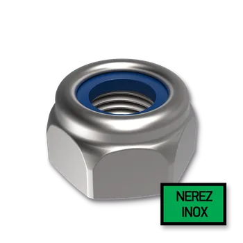 Matice Matice samojistící nízká M5 A2 nerez DIN 985