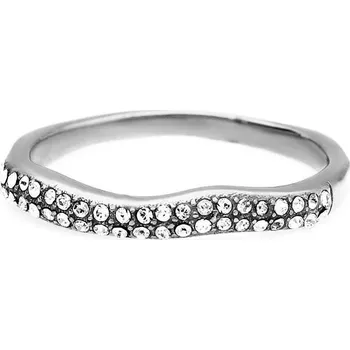 Souprava šperků Nerezový prstýnek 8025 (velikost 56) - stříbrné barvy