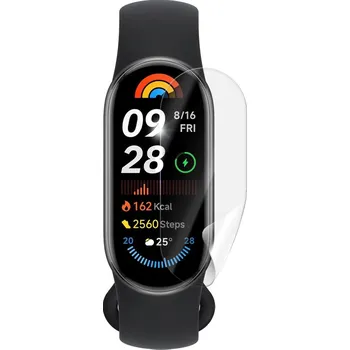Příslušenství k chytrým hodinkám Screenshield XIAOMI Smart Band 9 fólie na displej XIA-SMBND9-D