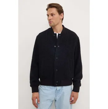 Pánský bomber Vlněná bomber bunda IRO MP137DARREN námořnická modř 59X, vel. M