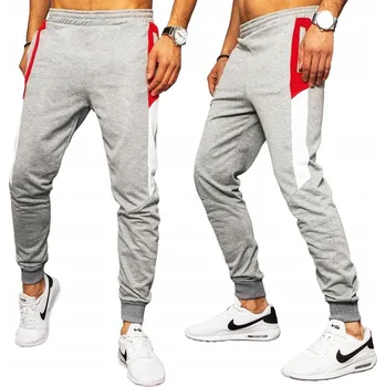 DStreet pánské tepláky ux3204 šedé, velikost XL