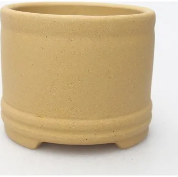 Květináč Bonsai miska 7,5 x 7,5 x 6,5 cm okrová