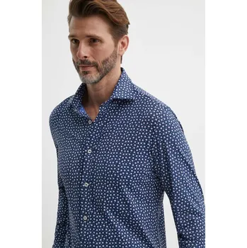 Pánská košile Košile Paul&Shark pánská, tmavomodrá barva, regular, s klasickým límcem, 24413201CF 59A, vel. 41